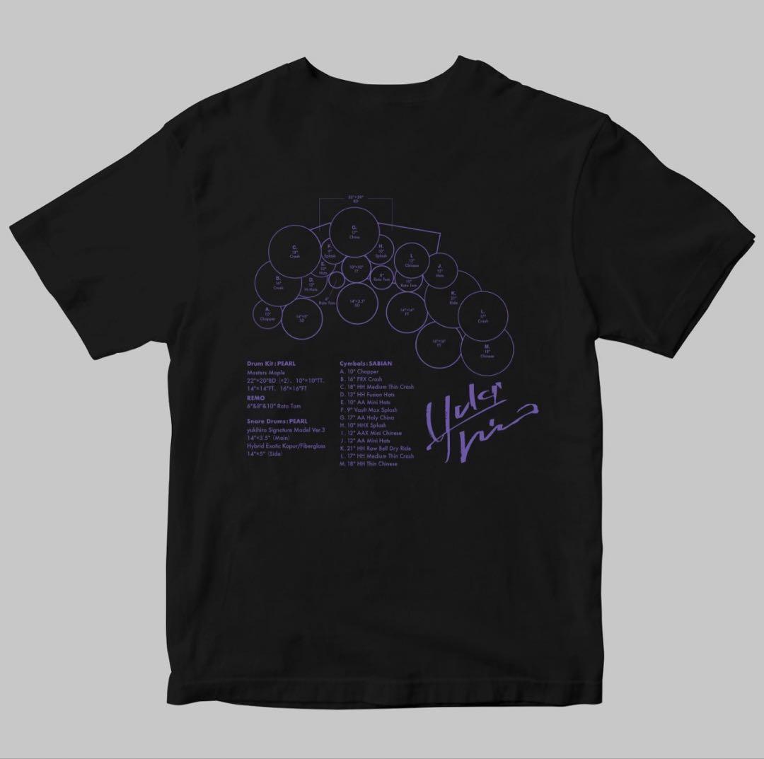 Drummer’s Set Up T-Shirt Vol.44 yukihiro