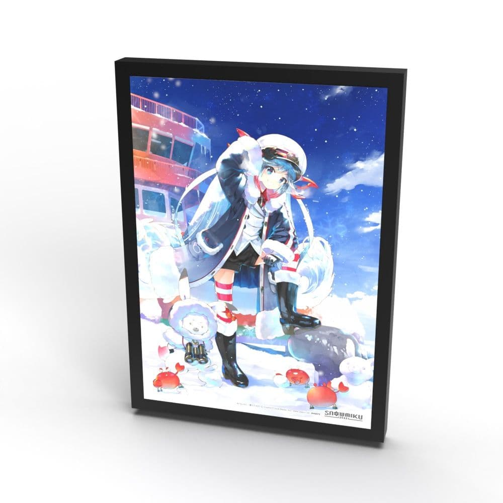 雪ミク  MIKU 2022 B4パブミラー 初音ミク KEI