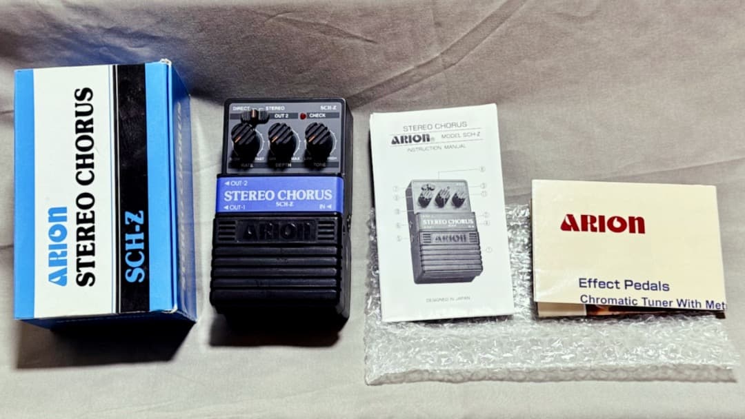 ARION アリオンSCH-Zコーラス＋SAD-3アナログディレイ中古