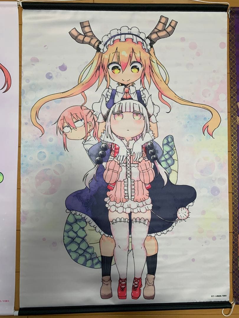 小林さんちのメイドラゴン カンナ タペストリー 3セット