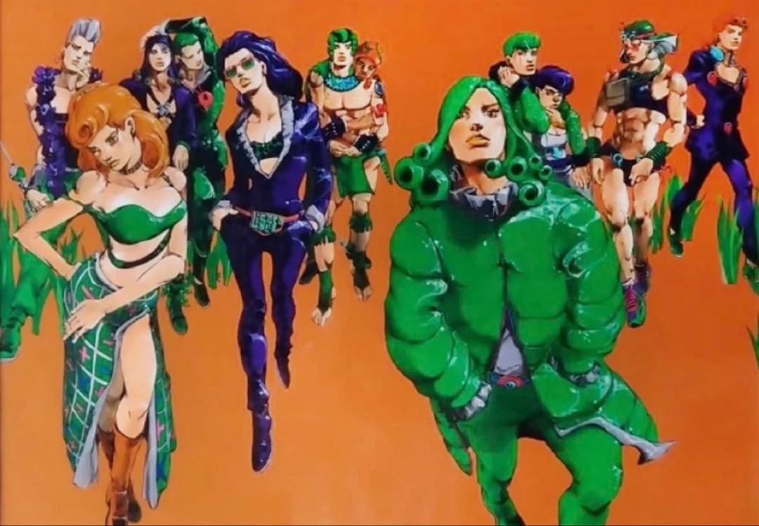 荒木飛呂彦原画展 JOJO 冒険の波紋　ジョジョ展　キービジュアルセット複製原画