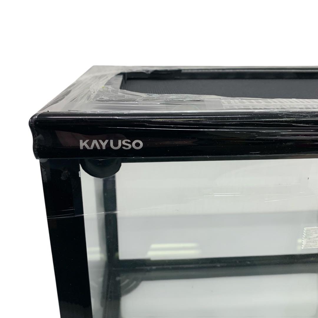 【開封・未使用】KAYUSO 爬虫類 ケージ グラステラリウム 飼育 ガラス