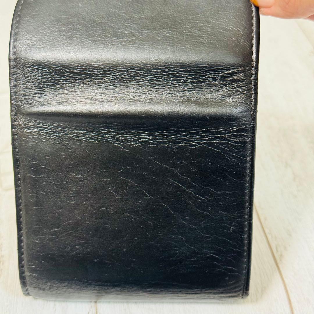 美品⭐CELINE セリーヌ 三つ折り財布 レザー ミニ コンパクト トリオンフ