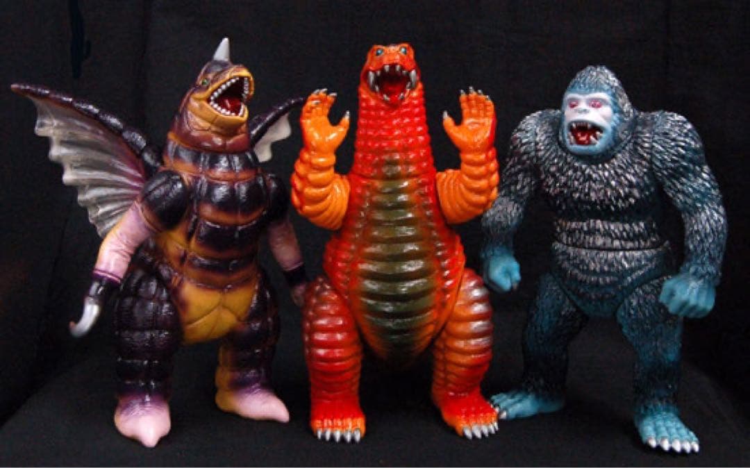 三大怪獣フィギュア王限定版　レッドキング、ドラコ、ギガス　ばら売り値引不可　新品