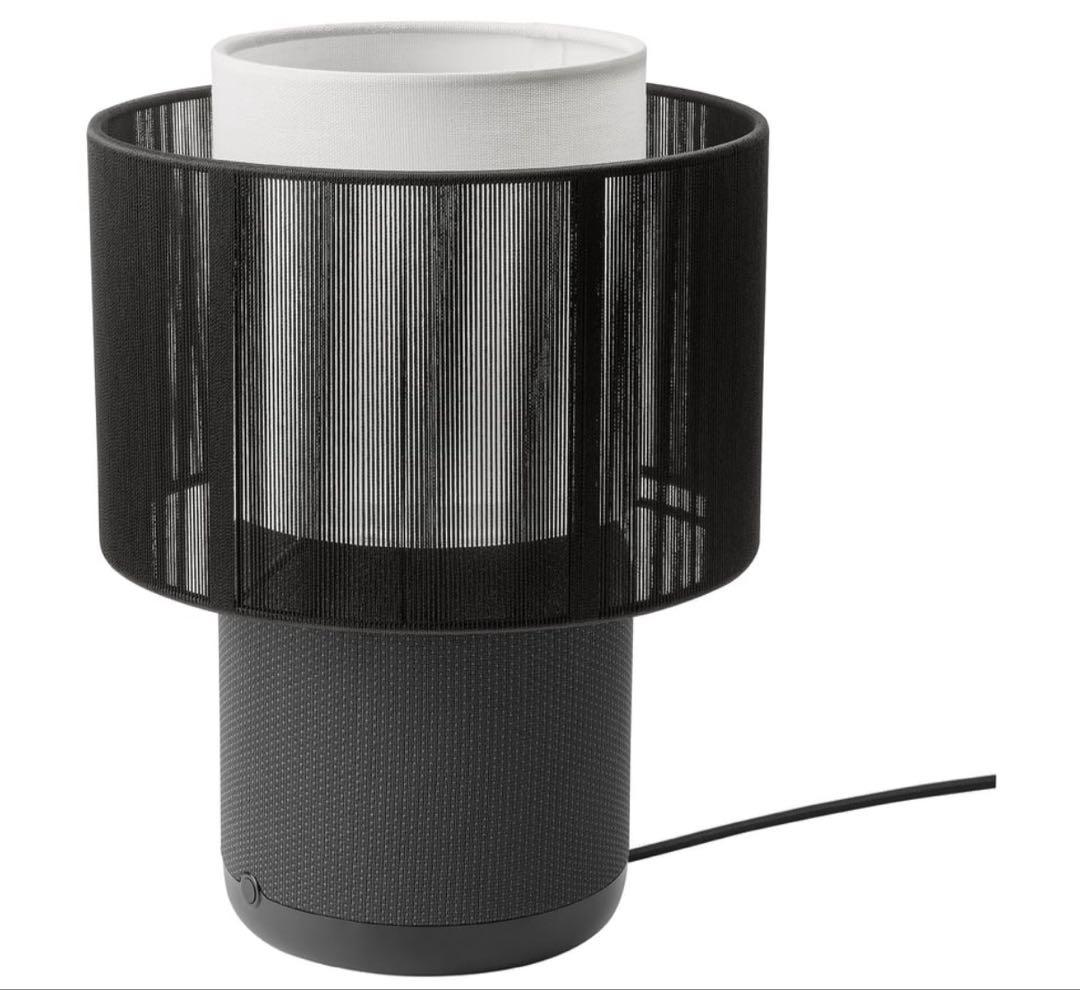 極美品 IKEA SYMFONISK（シンフォニスク）スピーカーランプベース 黒