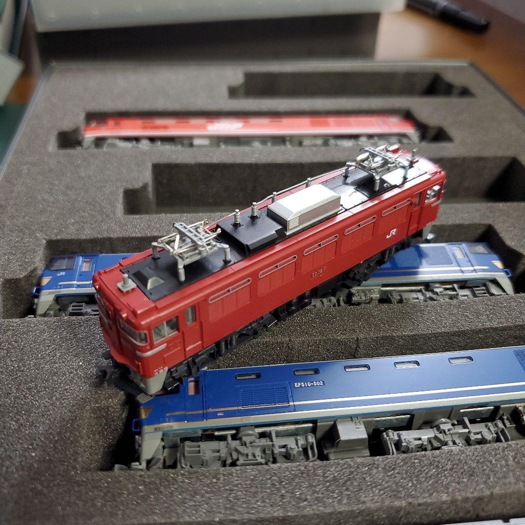 Nゲージ鉄道模型セット 6両