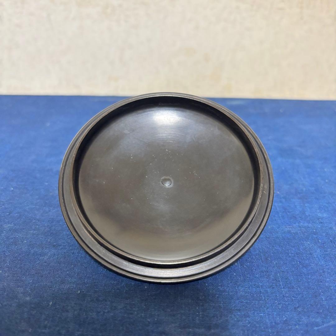 人間国宝敬典/風炉/茶釜/電熱器/唐銅鬼面風炉釜/野々田電熱器/敷板