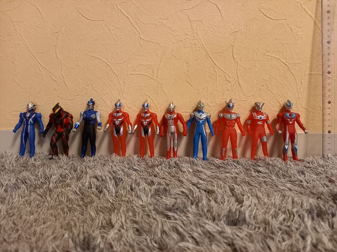 希少品ありウルトラマンフィギュアソフビ141体セット