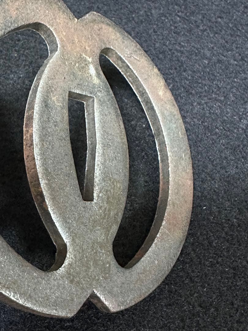 古美術　鉄地鍔三点まとめ　B 透鍔など　刀装具