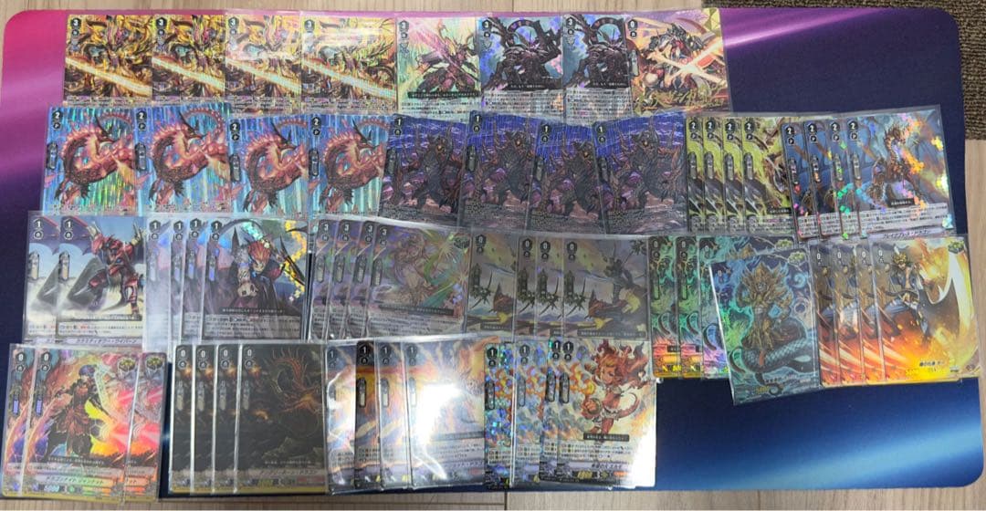 値下げ　即日発送　ヴァンガード　オーバーロード　デッキ　レア高