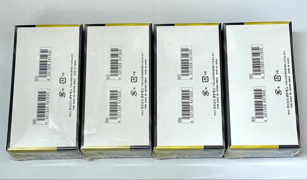 [シュリンク付き ]MEGA ドリームex 4BOX ポケモンカードゲーム