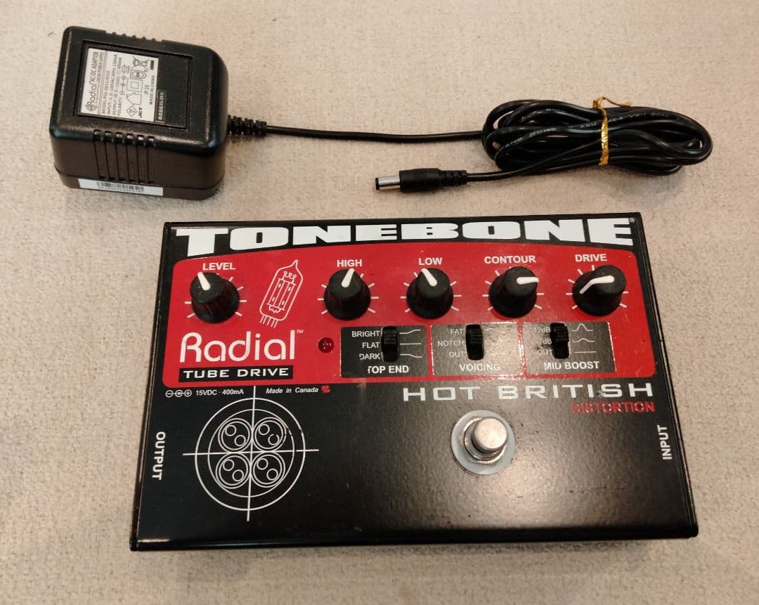 Radial TONEBONE HOT BRITISH ギター　エフェクター
