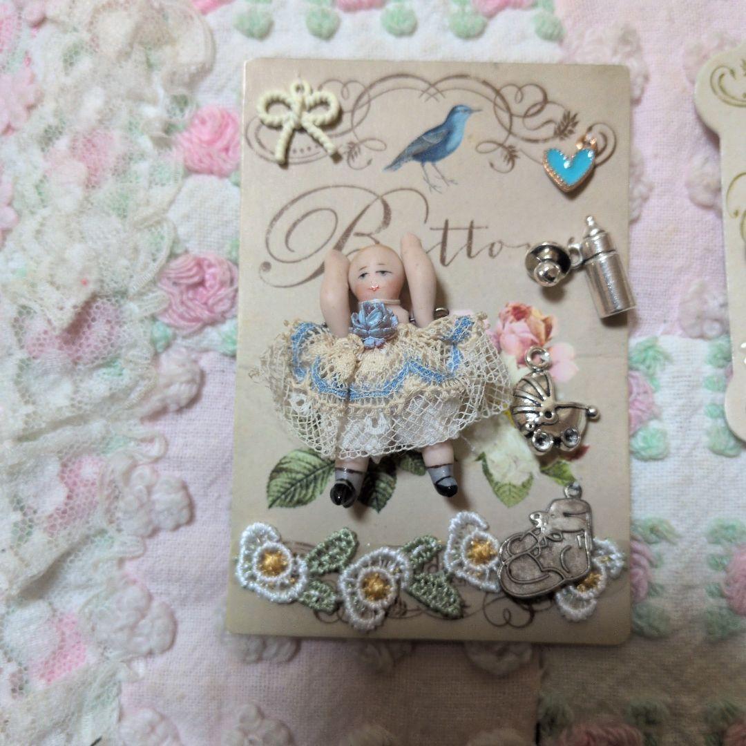 ミニチュアビスクドール2点セット♥