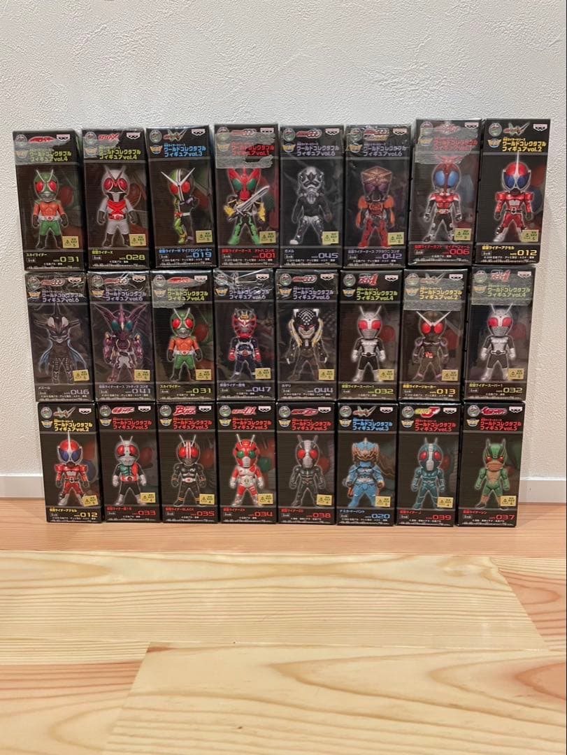 仮面ライダー ワールドコレクタブルフィギュア 24体セット