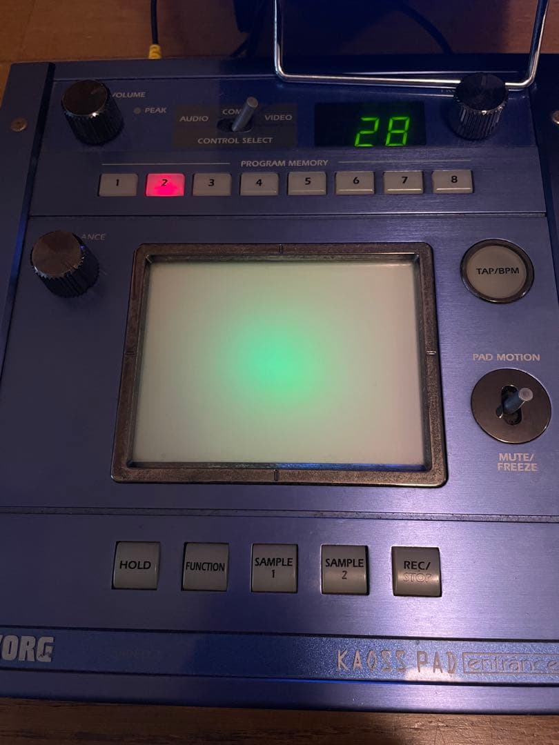 kaoss pad entrancer KORG VJエフェクタービデオシンセ