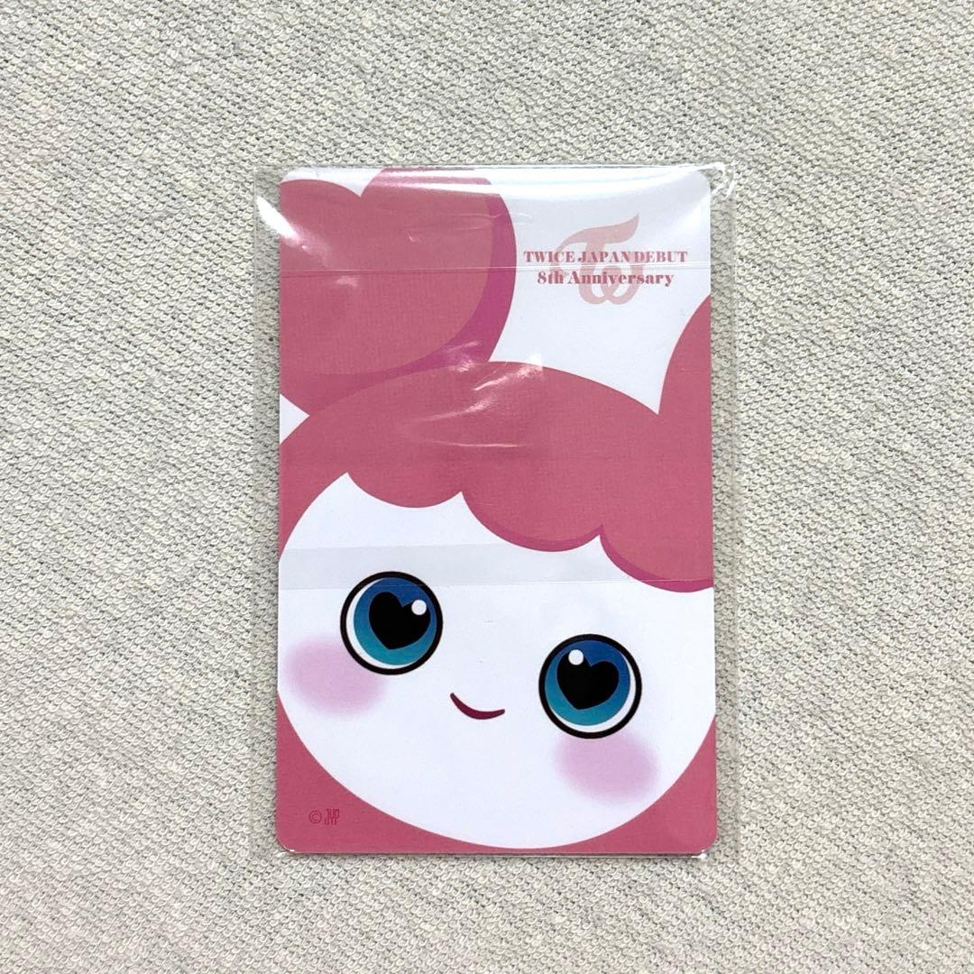TWICE 8周年　8th　シリコン　ライト　トレカ　フォトカード　モモ　モブリ