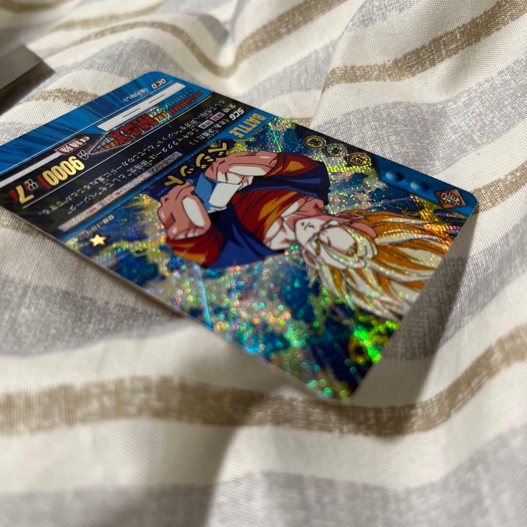 ドラゴンボール　超カードゲーム　ベジット　データカードダス　パラレル　腕組み