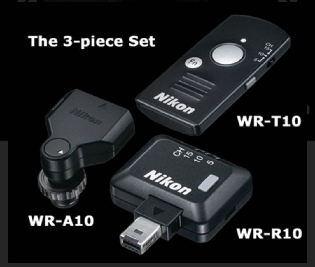 Nikon WR-R10 WR-A10 ワイヤレスリモコンセット