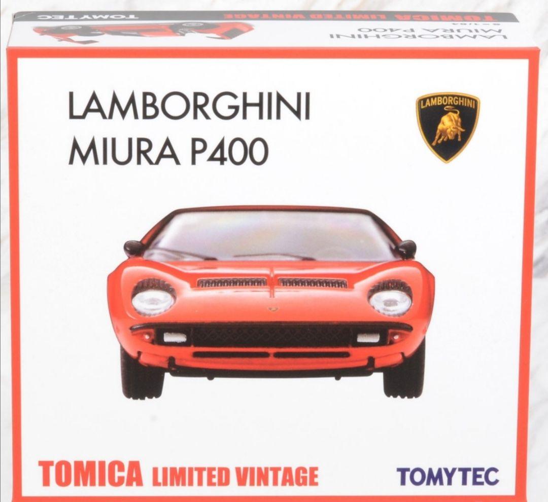 トミカ リミテッドヴィンテージ ランボルギーニ ミウラ P400 (朱)