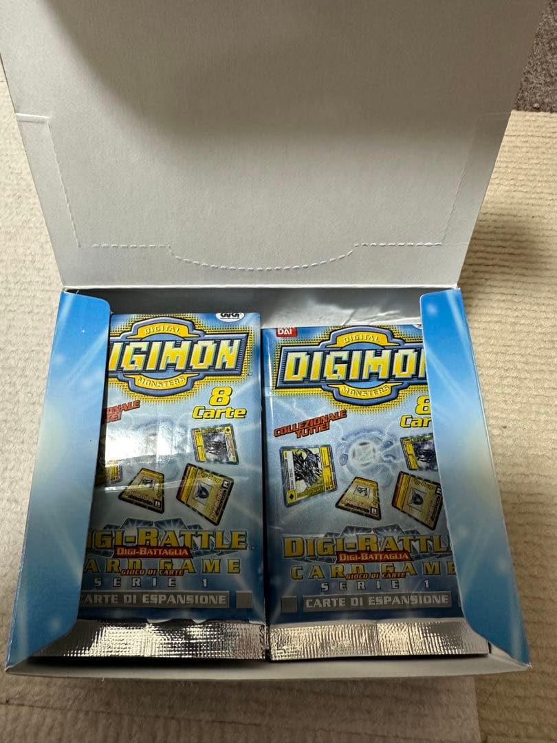 海外版　旧デジモンカード　ブースター1　Box 24パック　旧デジカ