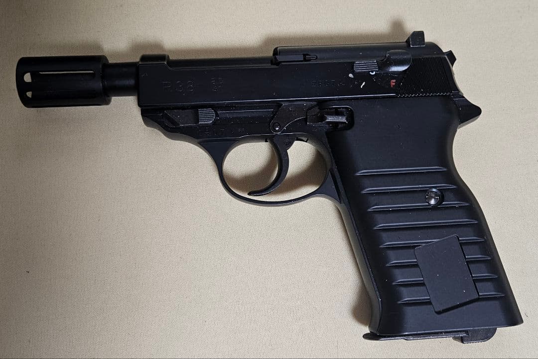 マルゼン P38 Detachable 漆黒のマット ブラック