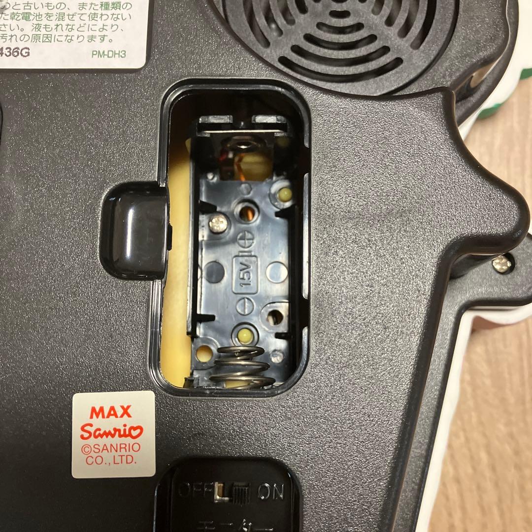 ハローキティ 希少　レア リズム時計 振り子時計 壁掛時計　やや訳あり