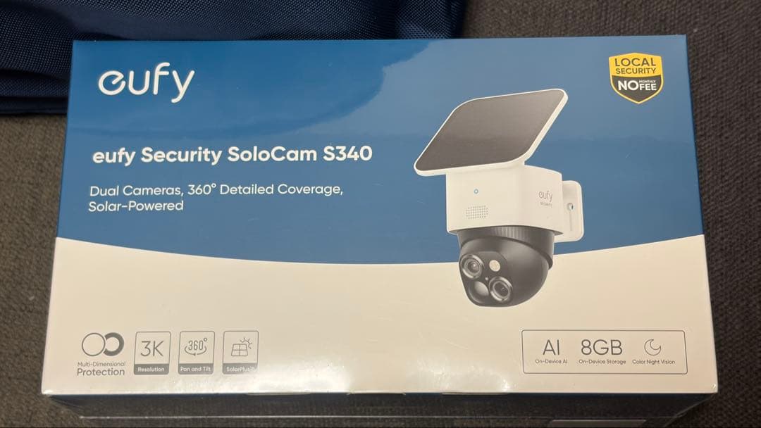 【新品・未使用】Anker eufy Security SoloCam S340