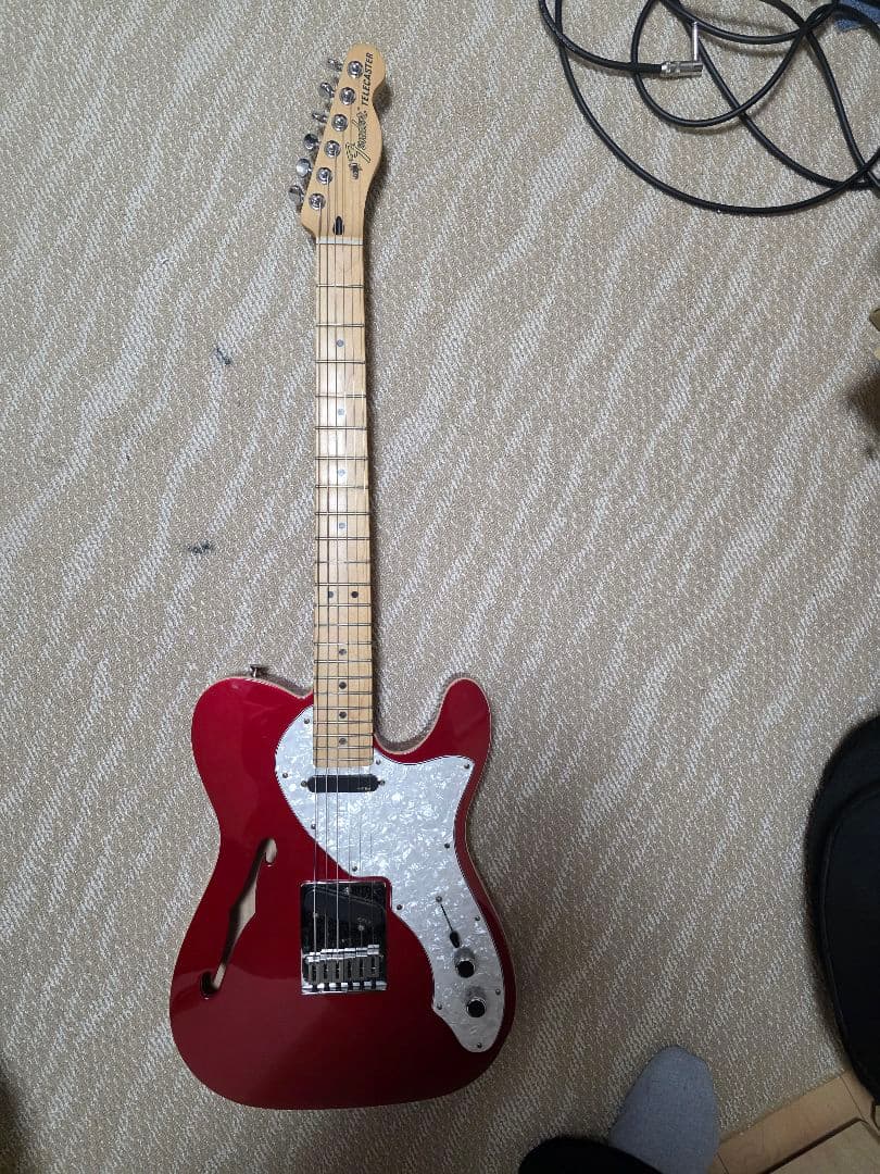 FenderMEXICOテレキャスター Thinline EMGPU交換