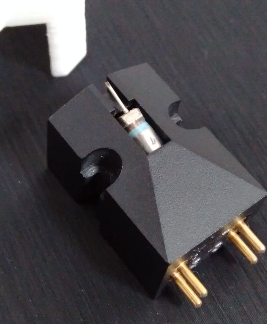 デノン MCカートリッジ DL-103 ヘッドシェルAテクニカ 出音良好 美品