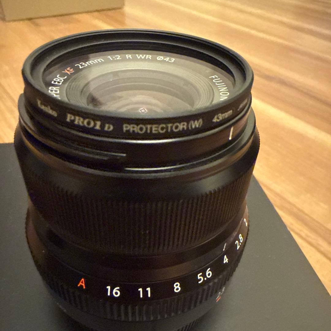 富士フイルム FUJINON XF23mmF2 R WR レンズ 日本製