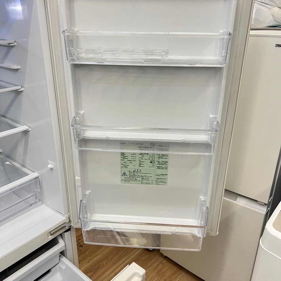 お得なセット売り　AQUA冷蔵庫201L&洗濯機5.0ｋｇ　✨✨