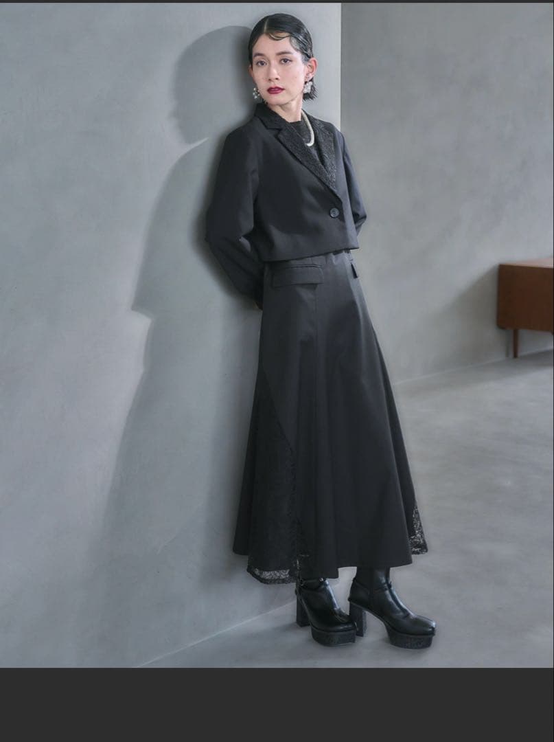 2Pレースキリカエジャケット＊ワンピース