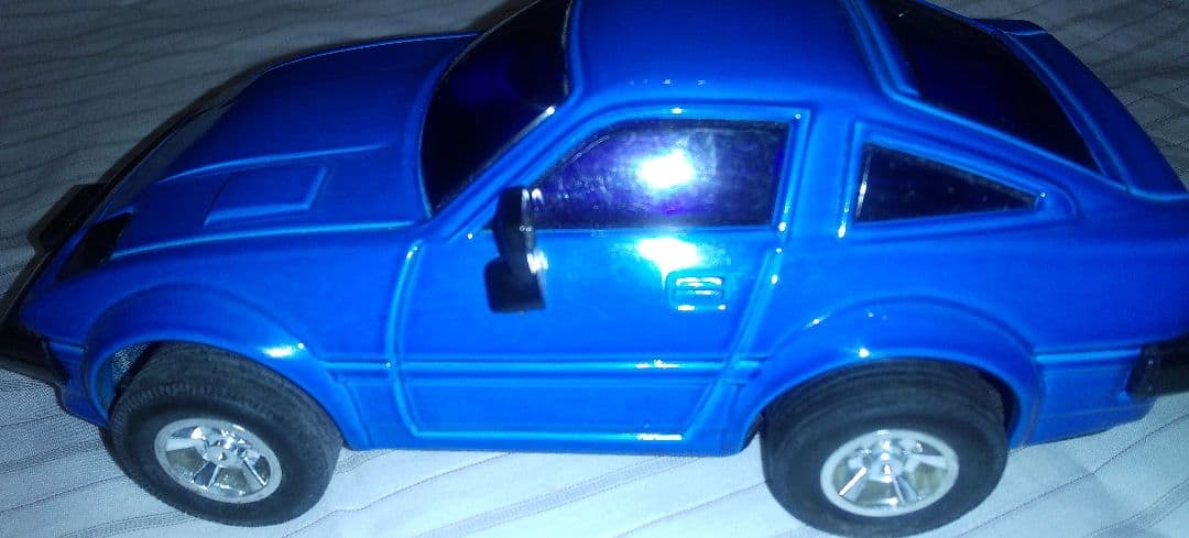 イチコー　フェアレディZ　ブリキ　青色ブルー　超希少色　中古　レトロ