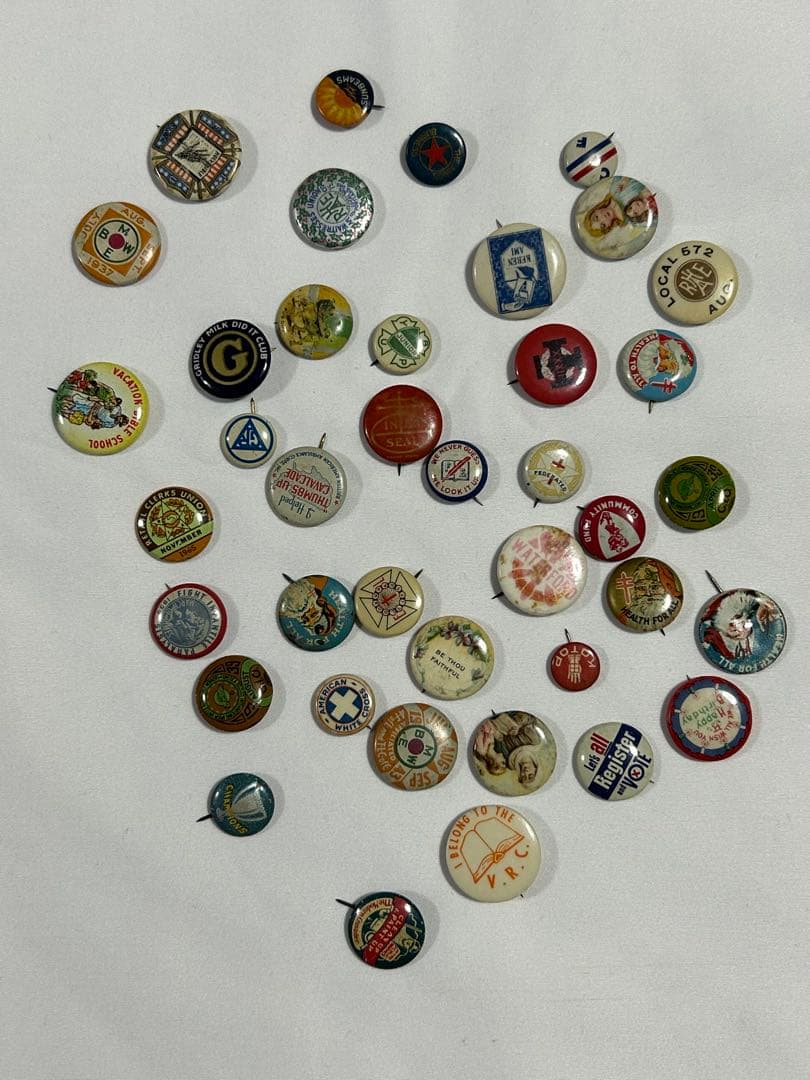 ヴィンテージ　缶バッジ　おまとめ