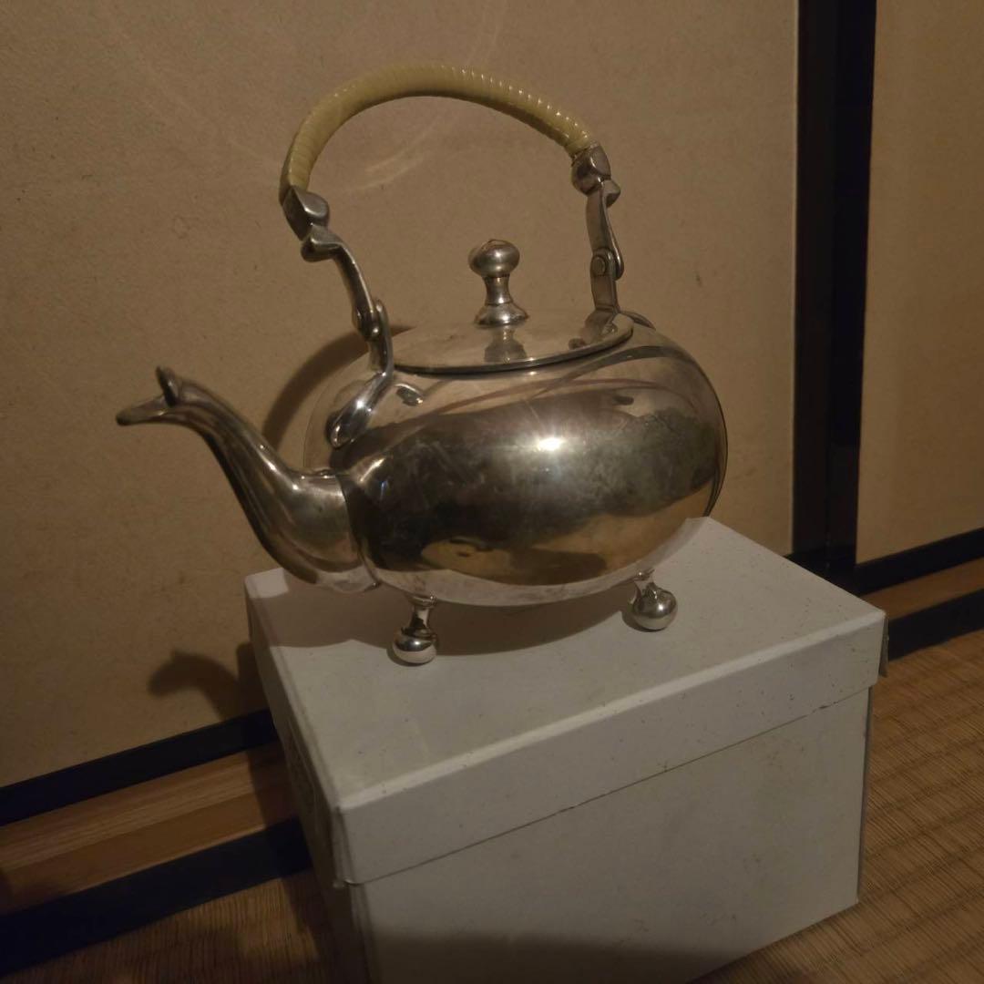 急須 銀 薬缶