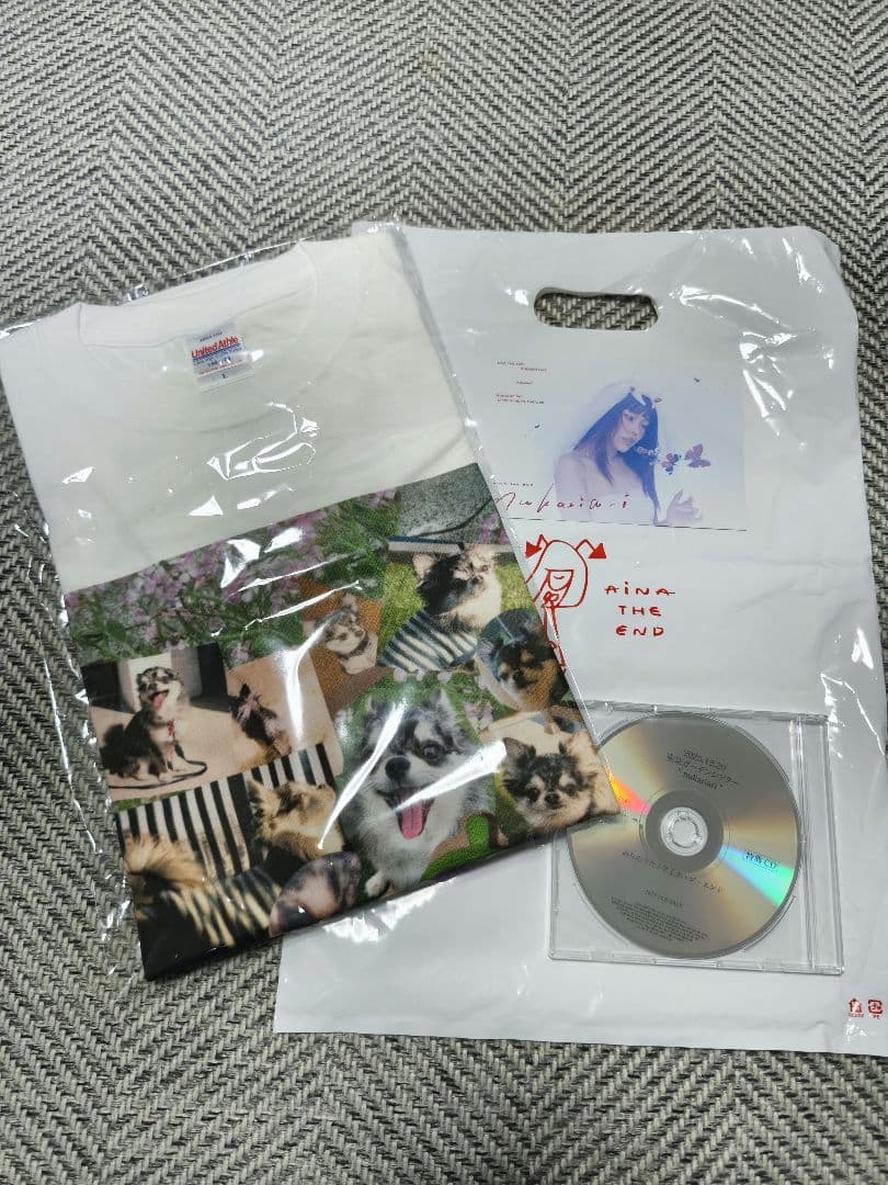 アイナ・ジ・エンド 12.20「nukariari」ライブ特典Tシャツ等