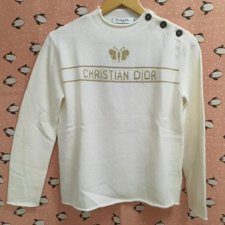 DIOR ディオール カシミヤ ニット セーター M