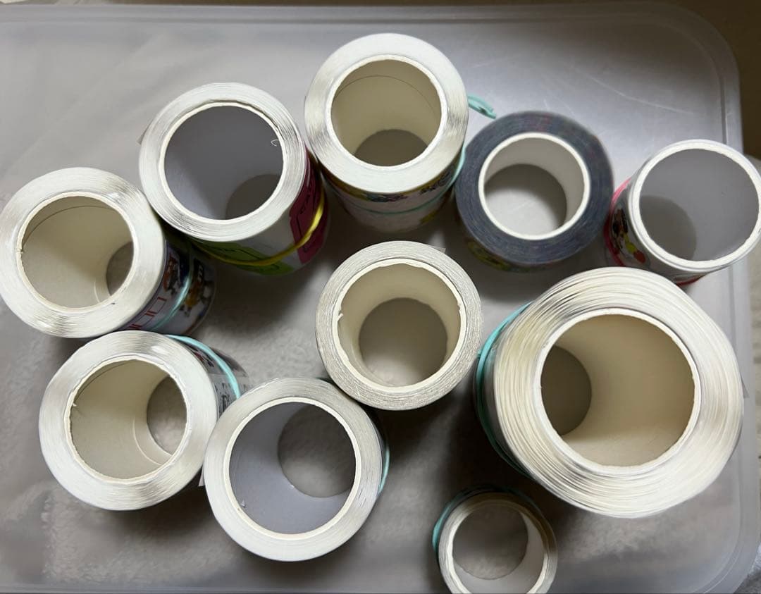 中古　アメキャラ　ロールシール 10種