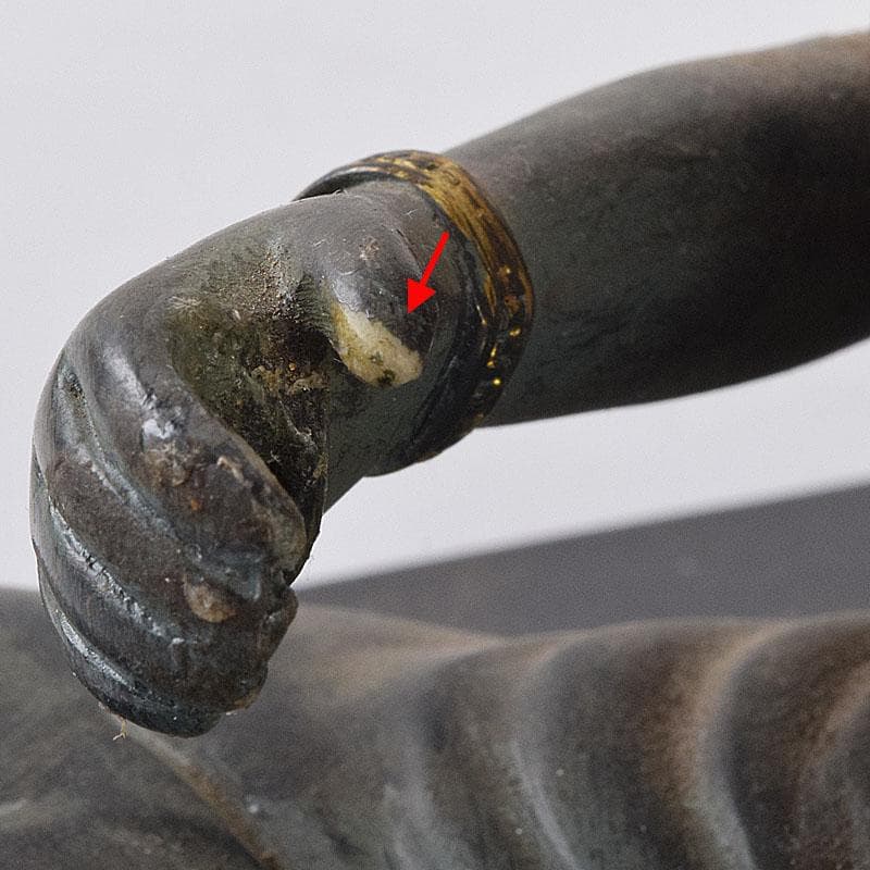 仏教美術　樹脂製　彩色　不動明王坐像　仏像　M　8680