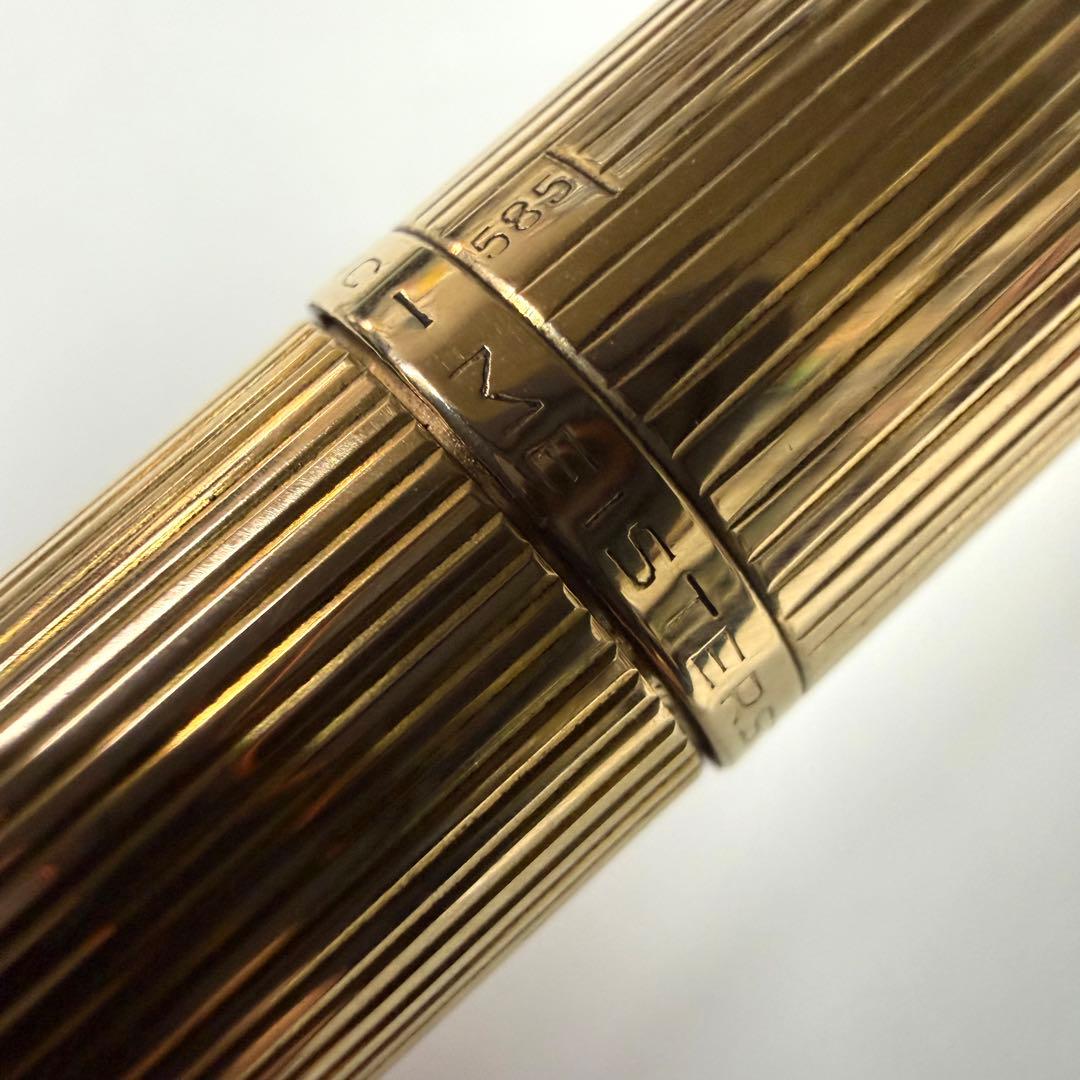 万年筆 MONTBLANC モンブラン マイスターシュテュック 585 14金