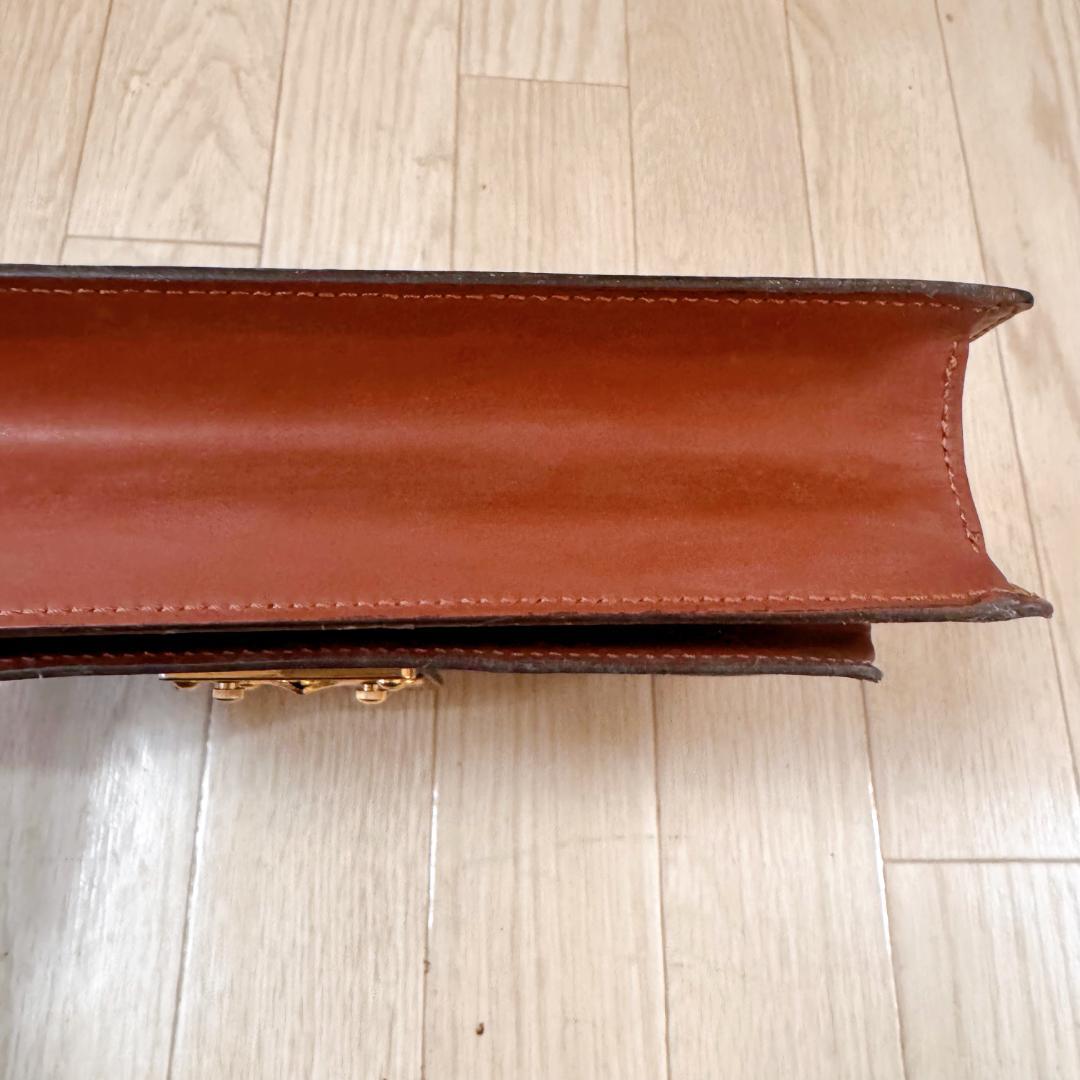 LOUIS VUITTON モンソー モノグラム ハンドバッグ 内ポケット劣化