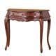 アンティーク調猫足スツール【ブラウン】 木製 『フランシスカ』 高さ45cm