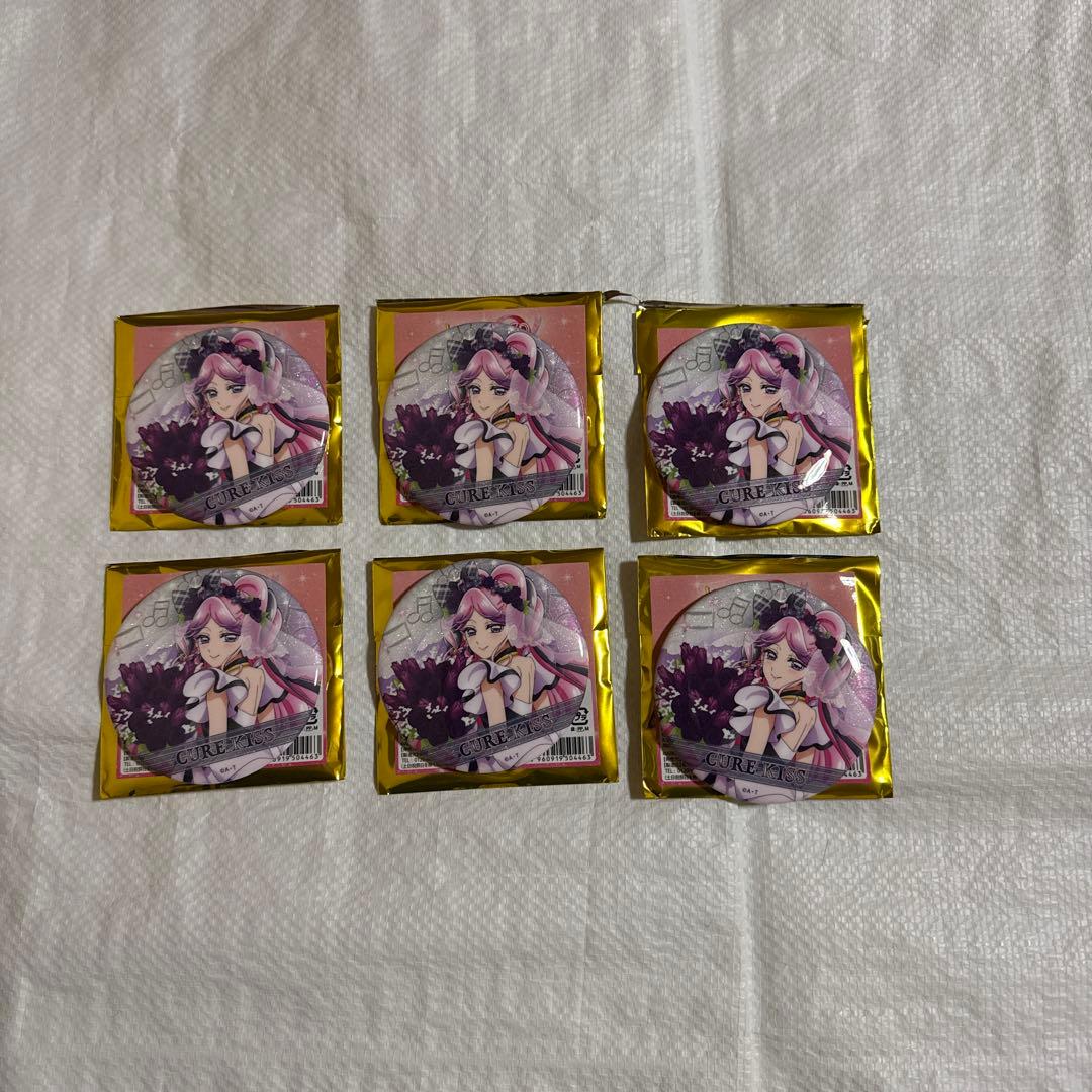 キミプリ感謝祭　キミとアイドルプリキュア感謝祭　缶バッジ　キュアキッス A