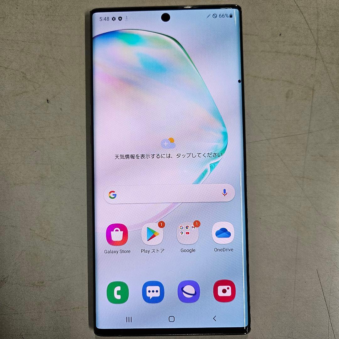 スマートフォン本体 galaxy note10 plus