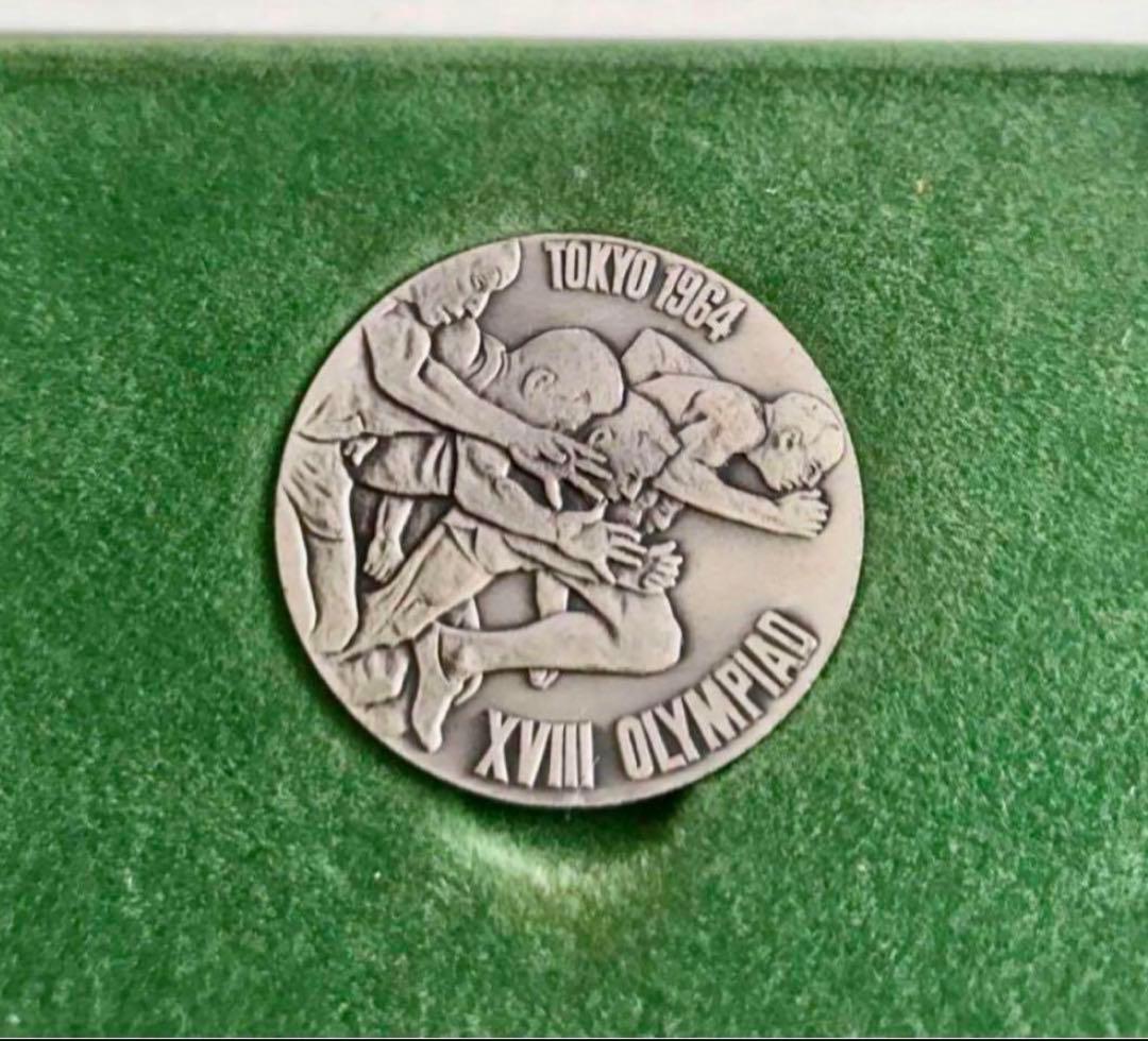 【美品】1964年 東京オリンピック記念 銀メダル・銅メダル ⑨