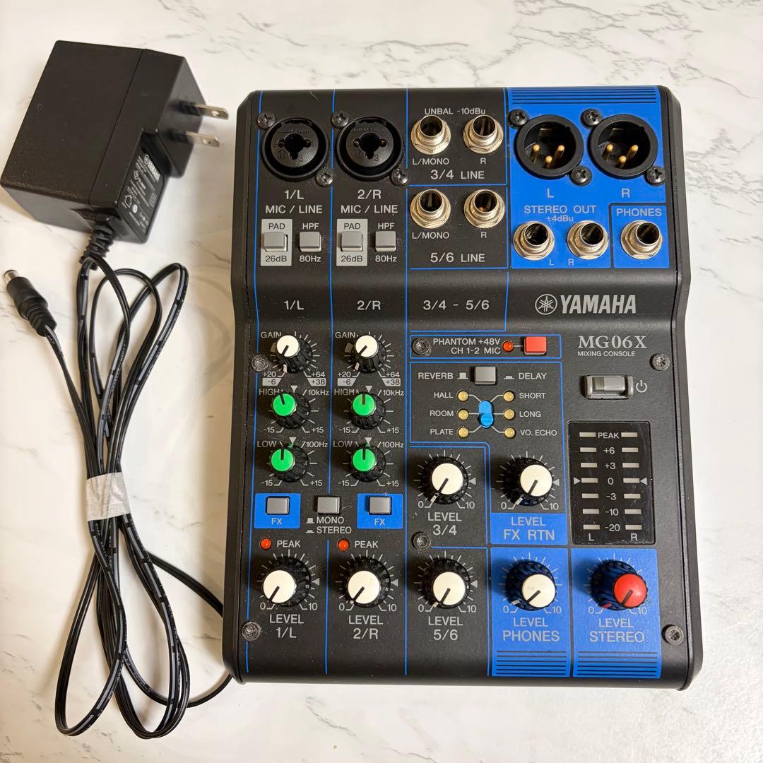 YAMAHA MG06X アナログミキサー