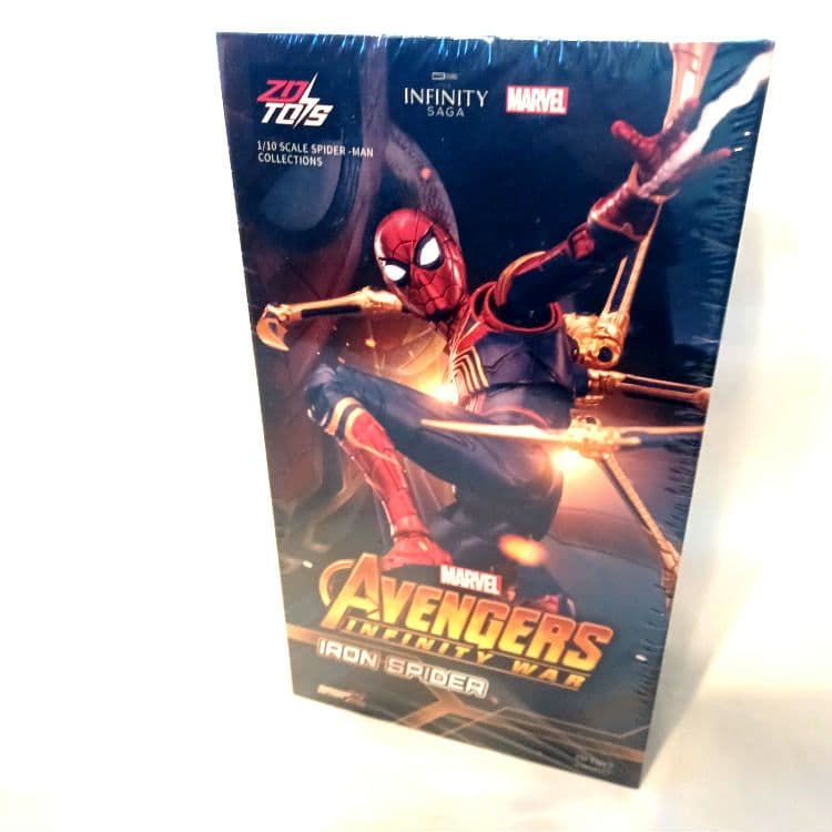 zd toys スパイダーマン アイアンスパイダー フィギュア マーベル