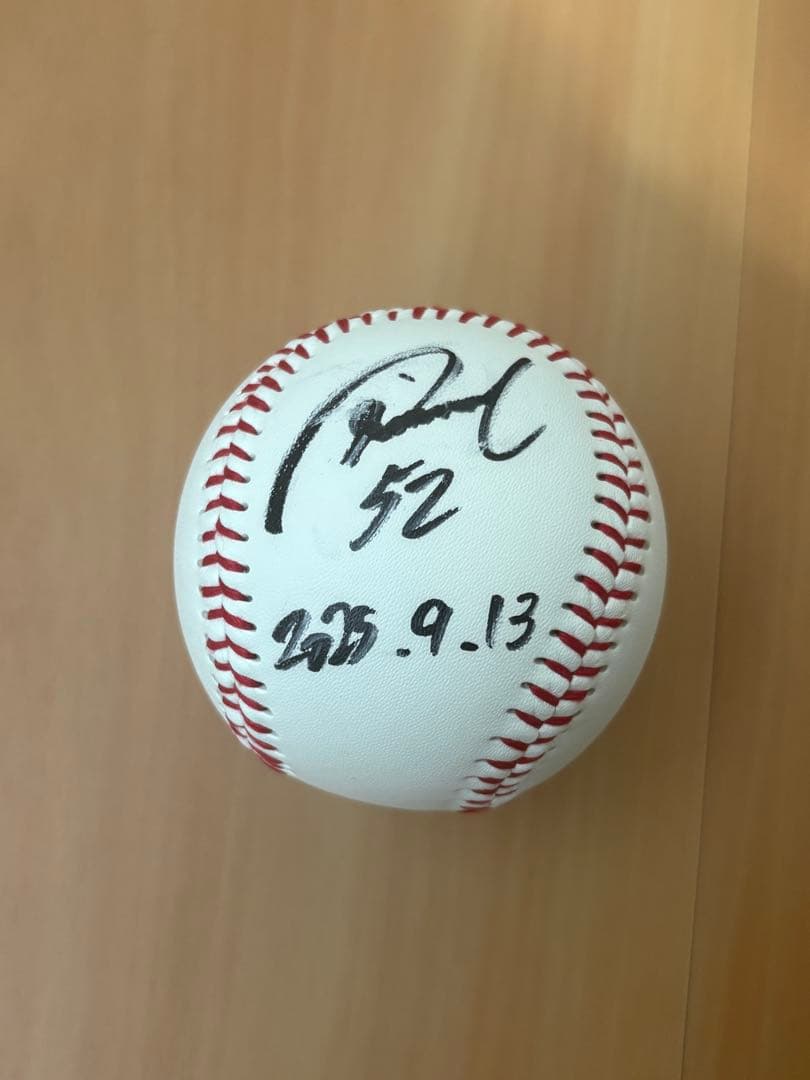 読売ジャイアンツ　リチャード　サインボール