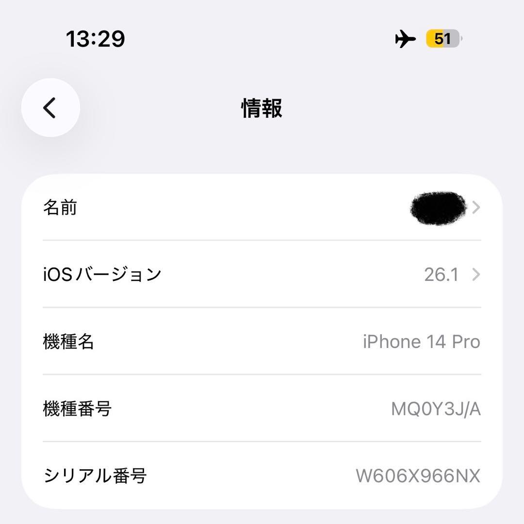 Apple iPhone 14 Pro シルバー 本体