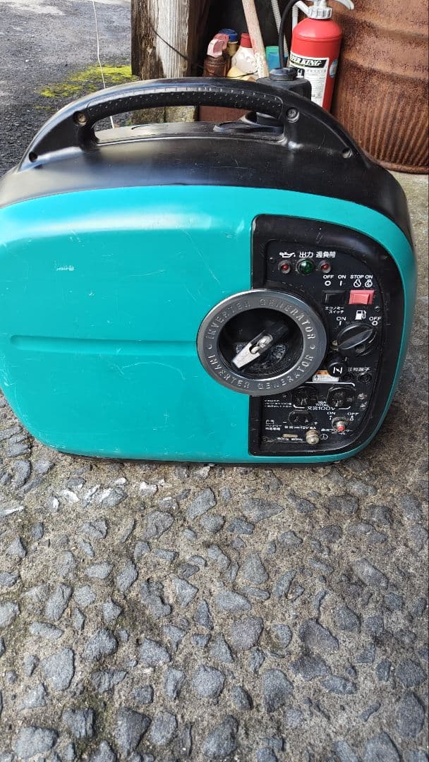 デンヨーGE-1600Ivインバーター発電機 ポータブル電源エンジン始動確認済